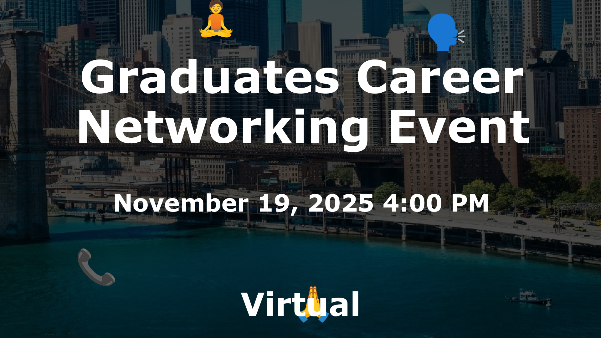 Graduates Career Networking Event event image